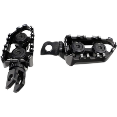 GILLES TOOLING Tech-X Enduro Footpeg - Driver - Black RGK-300-UF35-SET-B