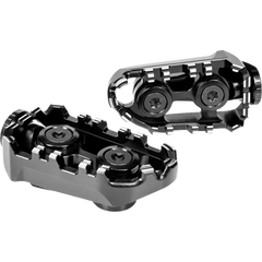 GILLES TOOLING Tech-X Enduro Footpeg - Driver - Black RGK-121-UF35-SET-B - Foot Control Group