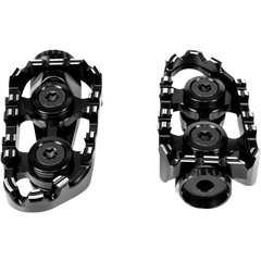 GILLES TOOLING Tech-X Enduro Footpeg - Driver - Black RGK-111-UF35-SET-B