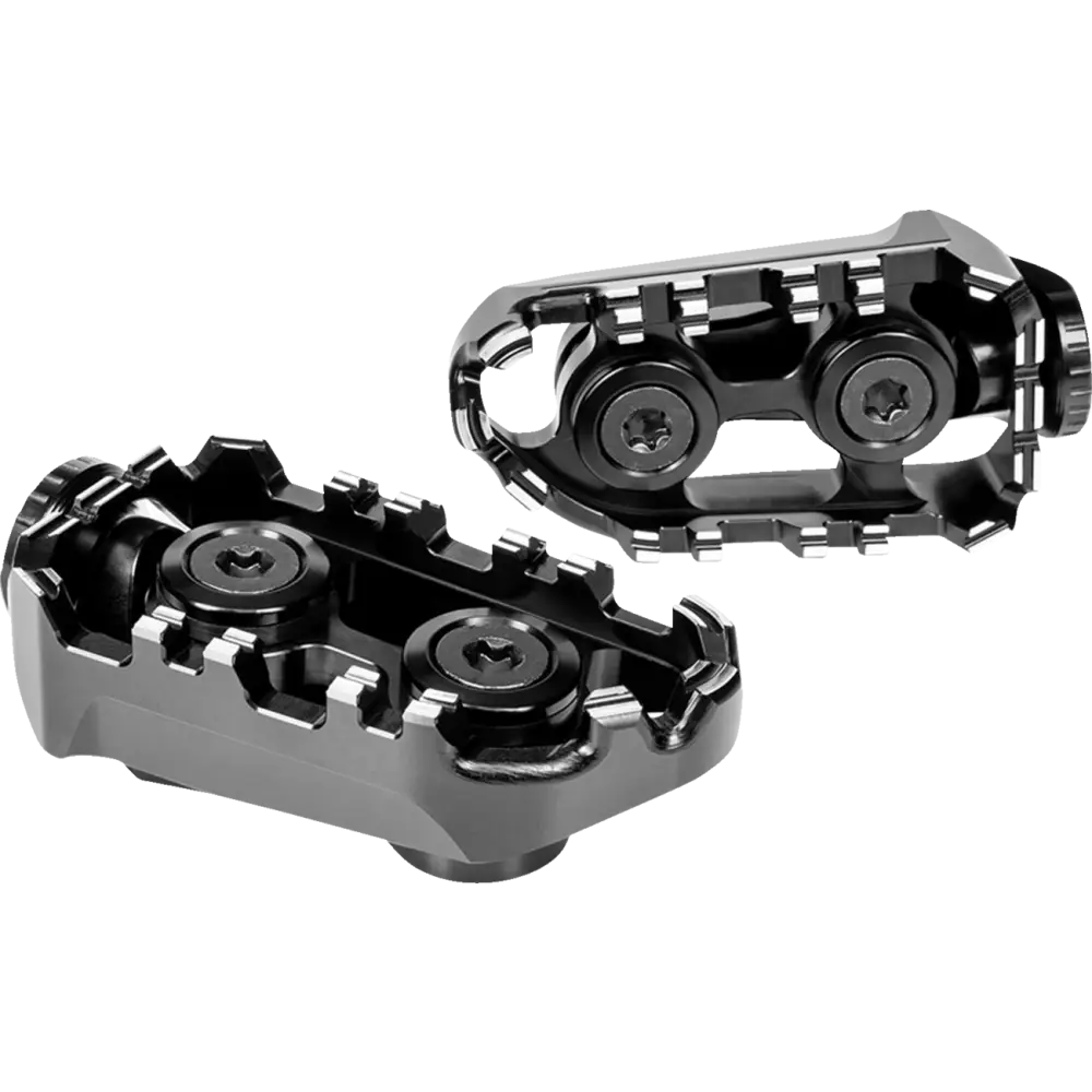 GILLES TOOLING Tech-X Enduro Footpeg - Driver - Black RGK-122-UF35-SET-B