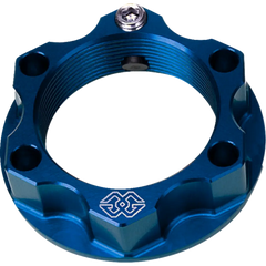 GILLES TOOLING Top Yoke Nut - ACMA - Blue ACMA-28-10-BL - Fork Neck PO St Stem Com PO Nents