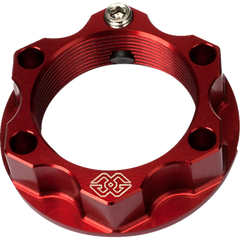 GILLES TOOLING Top Yoke Nut - ACMA - Red ACMA-28-10-R - Fork Neck PO St Stem Com PO Nents