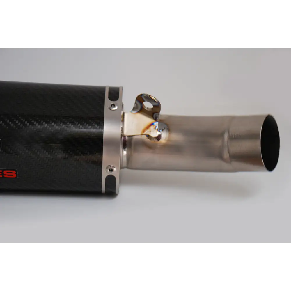 Graves Motorsports Kawasaki ZX14R Carbon Fiber Cat Back Slip-on Exhaust - Parts