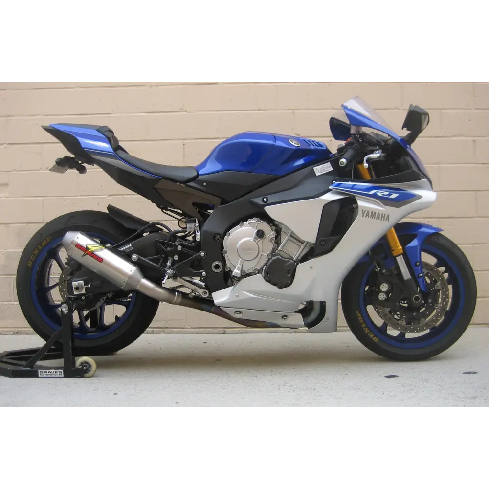 Graves Motorsports Yamaha R1 Cat Eliminator Titanium Exhaust - Parts