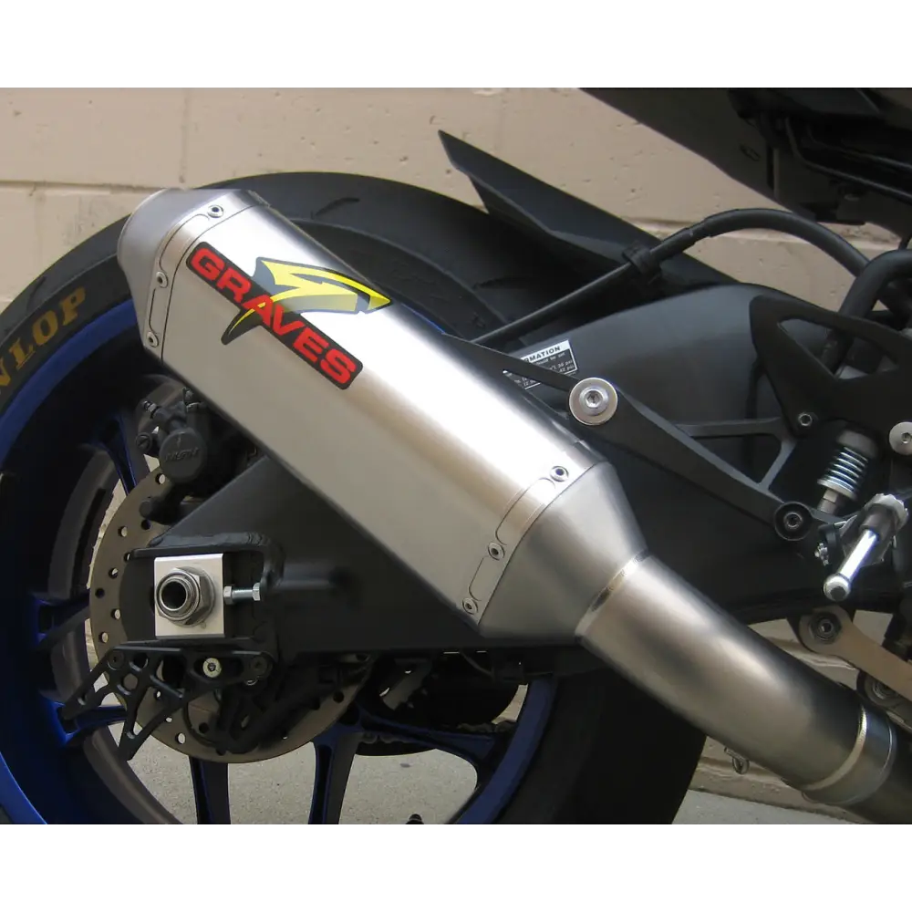 Graves Motorsports Yamaha R1 Cat Eliminator Titanium Exhaust - Parts