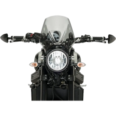 Handlebar End Folding Mirror Right Black