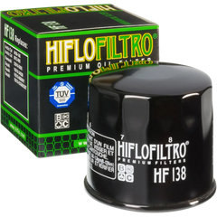 HIFLOFILTRO Oil Filter HF138 - Engine Covers