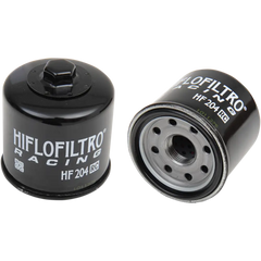 HIFLOFILTRO Racing Oil Filter - Black HF204RC