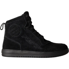 Hitop Moto Sneaker Ce Boot Black Suede Sz 10