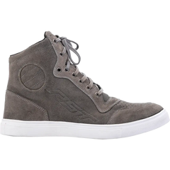 Hitop Moto Sneaker Ce Boot Grey Suede Sz 11.5