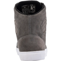 Hitop Moto Sneaker Ce Boot Grey Suede Sz 12