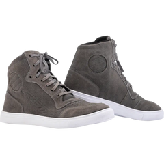 Hitop Moto Sneaker Ce Boot Grey Suede Sz 8