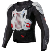 Honda Bionic + V2 Protection Jacket Blk/Wht/Blu/Br Red 2x