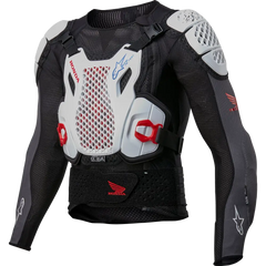 Honda Bionic + V2 Protection Jacket Blk/Wht/Blu/Br Red Xl
