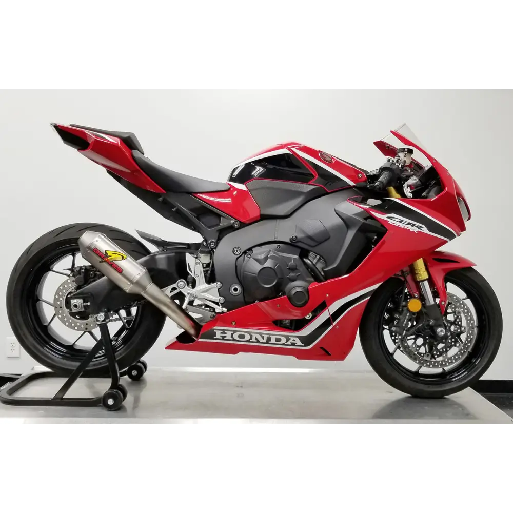 Honda CBR1000rr Cat Back Slip-on Exhaust - Parts