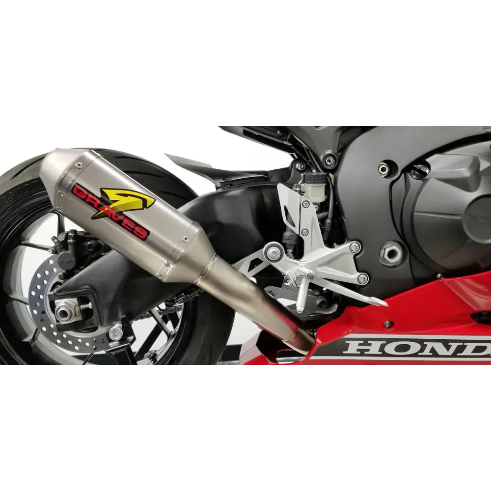 Honda CBR1000rr Cat Back Slip-on Exhaust - Parts