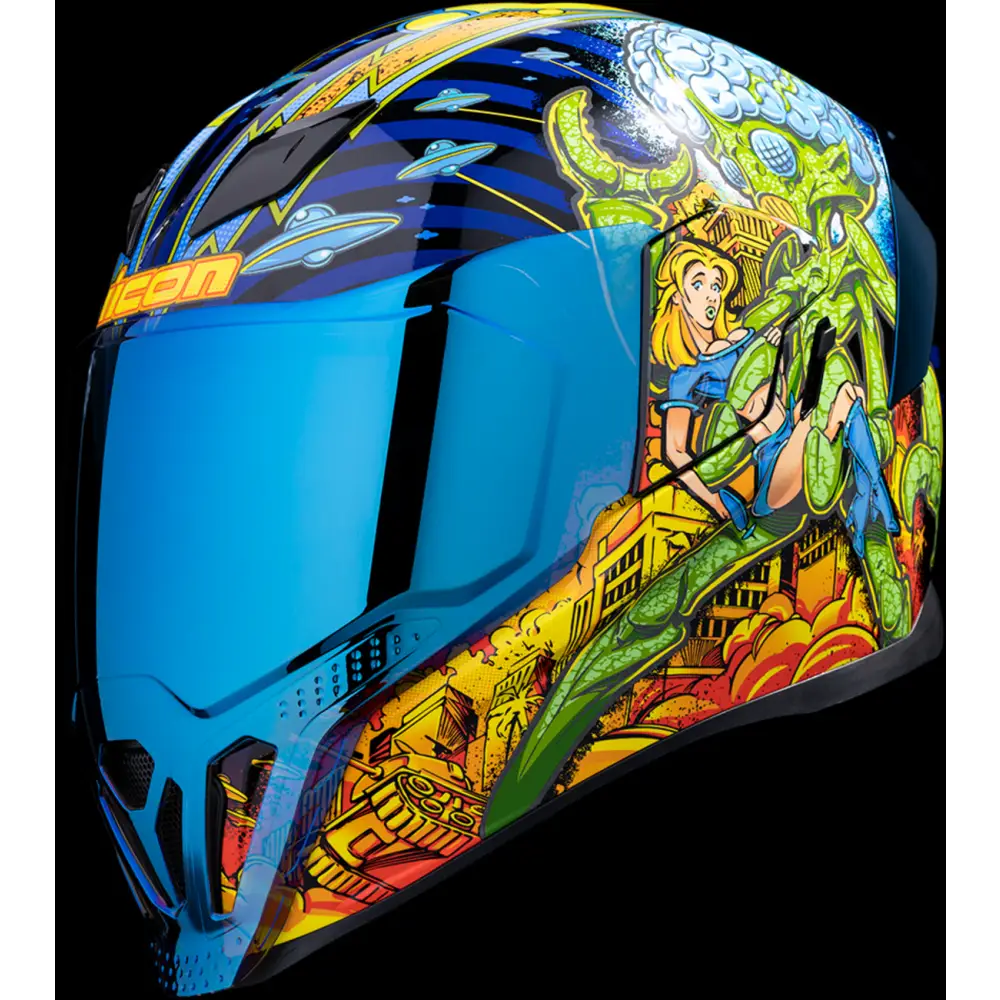 ICON Airflite* Helmet - Bugoid Blitz - Blue - 3XL 0101-15552