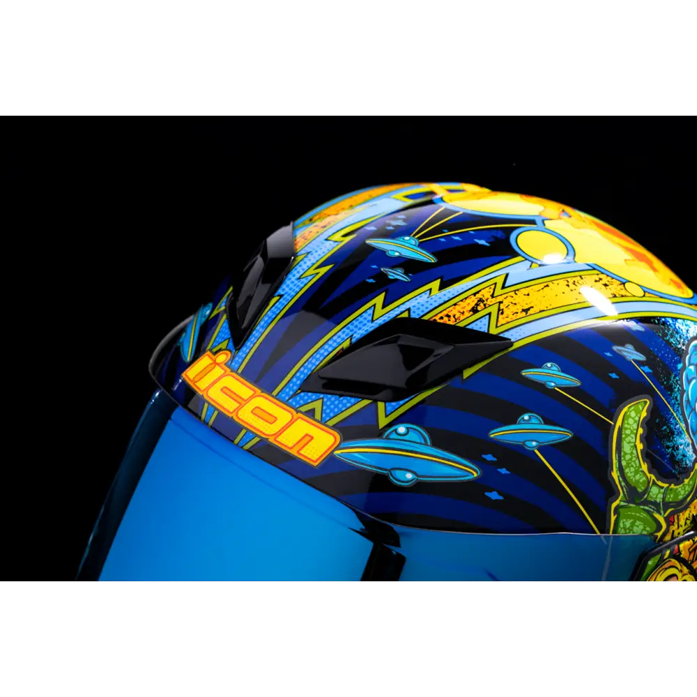 ICON Airflite* Helmet - Bugoid Blitz - Blue - 3XL 0101-15552