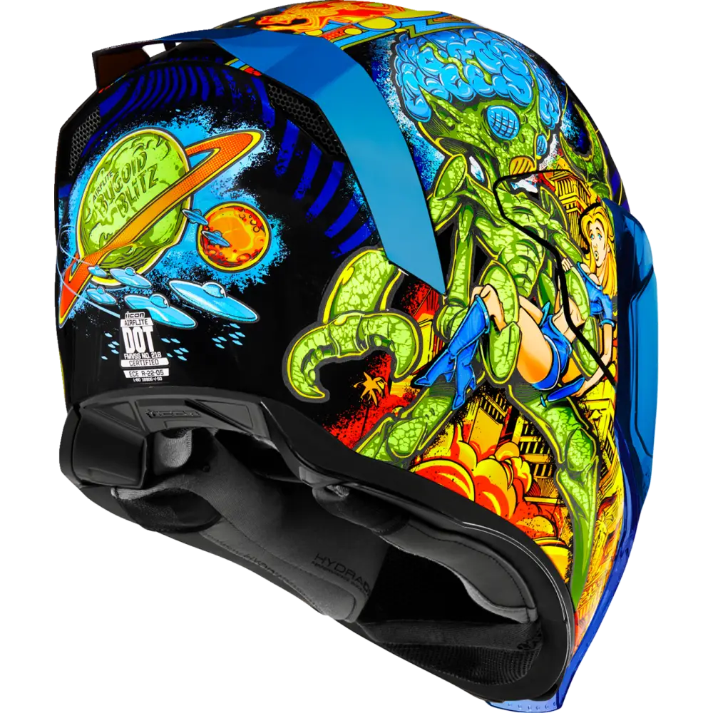 ICON Airflite* Helmet - Bugoid Blitz - Blue - 3XL 0101-15552