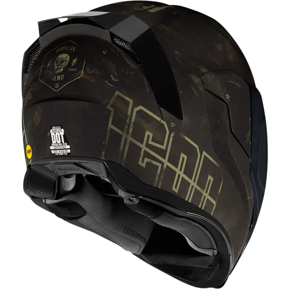 ICON Airflite* Helmet - Demo - MIPS? - Black - Large 0101-14125