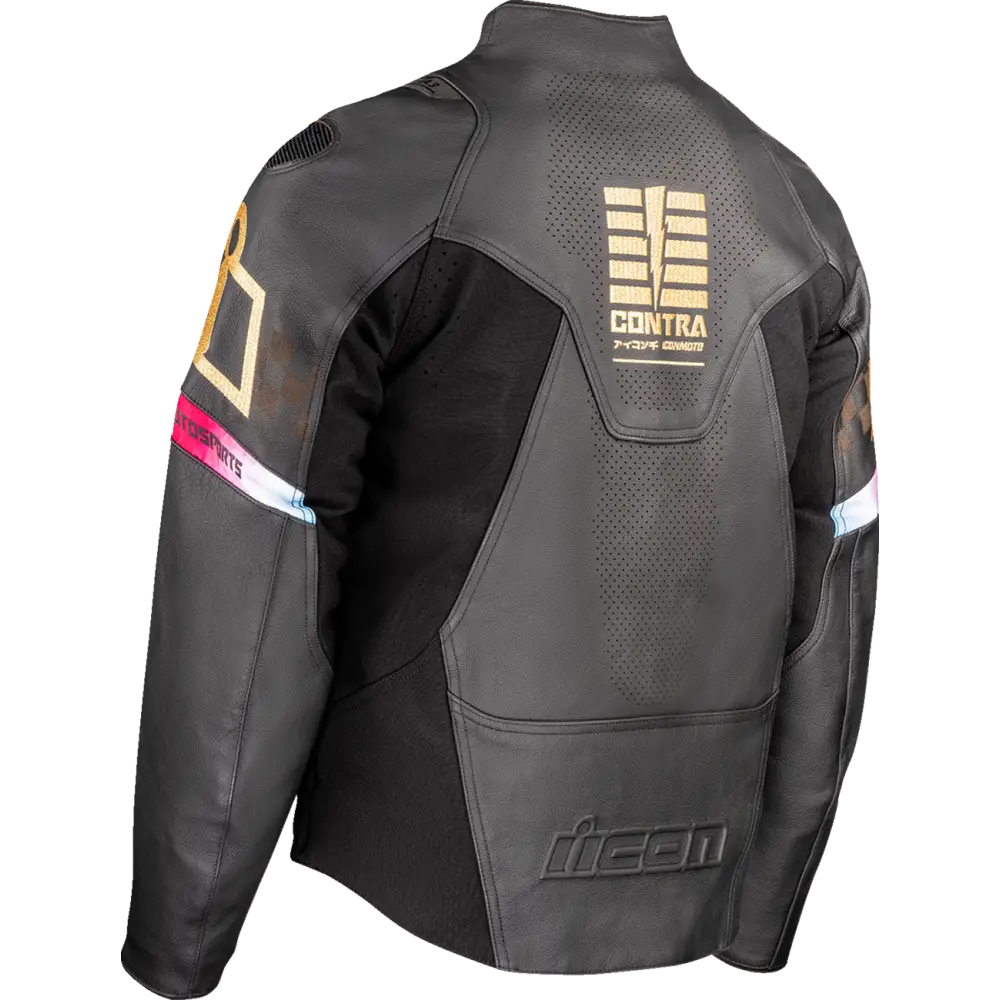 ICON Contra3* Rizz Rizz Jacket - Black - XL 2810-4291