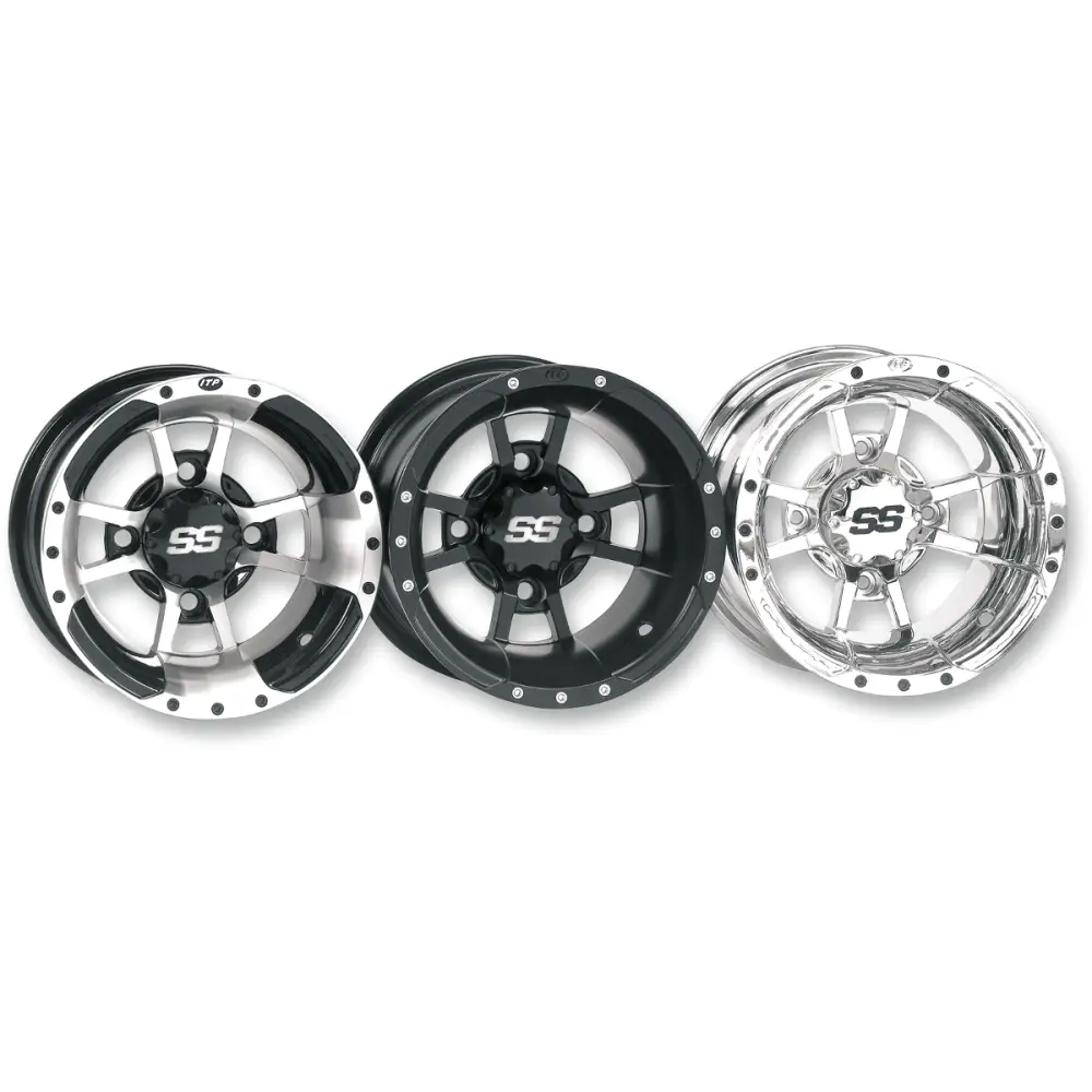 ITP Wheel - SS112 Sport - Rear - Machined - 9x8 - 4/110 - 3+5 0928385404B