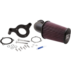 K & N Aircharger? Intake System with Mandrel-Bent Aluminum Intake Tube Kit - Black 57-1125