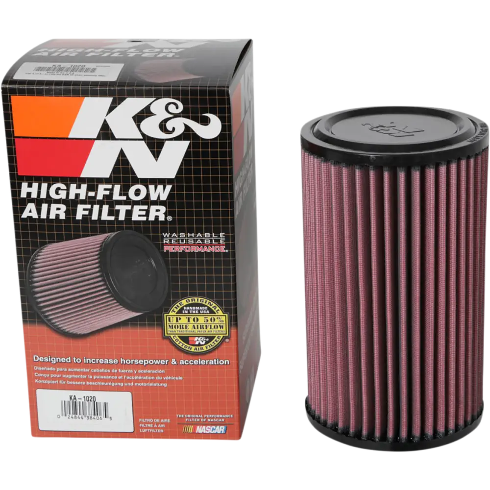 K & N High-Flow Air Filter - Kawasaki KA-1020
