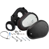 K & N Street Metal Air Intake Kit - Flare - Black - Twin Cam RK-3932B