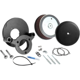 K & N Street Metal Air Intake Kit - Hammer - Black - Twin Cam RK-3933B