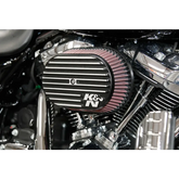 K & N Street Metal Air Intake Kit - Side Drift - Black - M8 RK-3956
