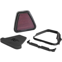 K & N Xstream Series Motocross High-Flow Air Filter - Yamaha YA-4518XD