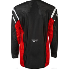 Kinetic Mesh Center Jersey Black/White/Red Sm