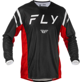 Kinetic Mesh Center Jersey Black/White/Red Sm