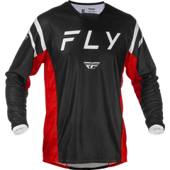 Kinetic Mesh Center Jersey Black/White/Red Sm