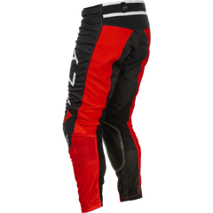 Kinetic Mesh Center Pants Black/White/Red Sz 38