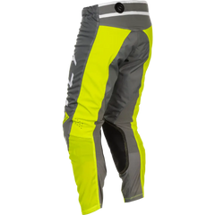 Kinetic Mesh Center Pants Grey/White/Hi Vis Sz 38