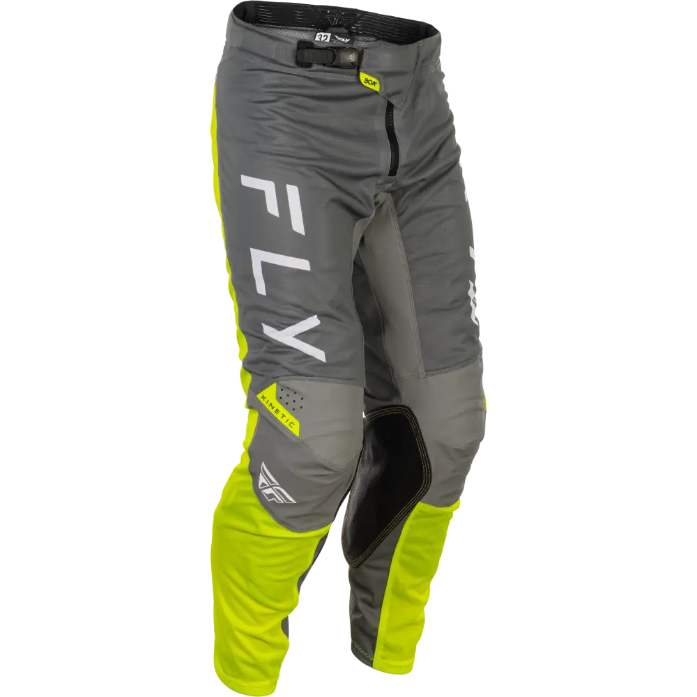 Kinetic Mesh Center Pants Grey/White/Hi Vis Sz 38