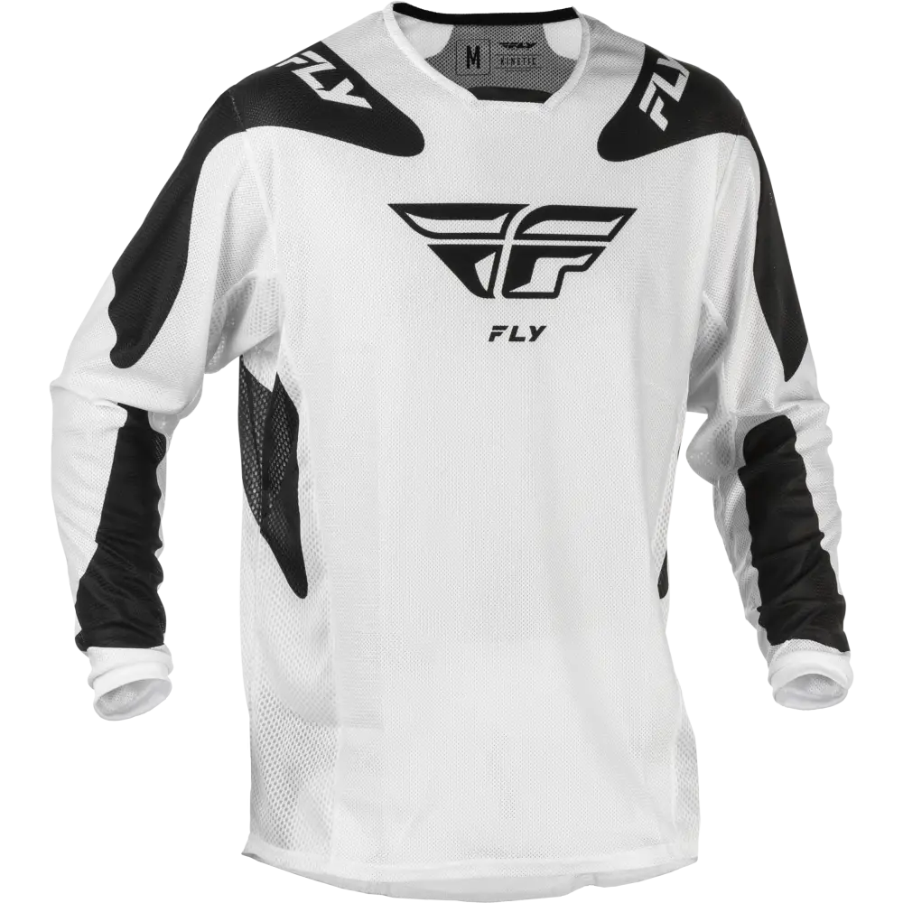 Kinetic Mesh Sym Jersey White/Black Sm