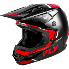 Kinetic Verdict Helmet Black/Red/White Sm