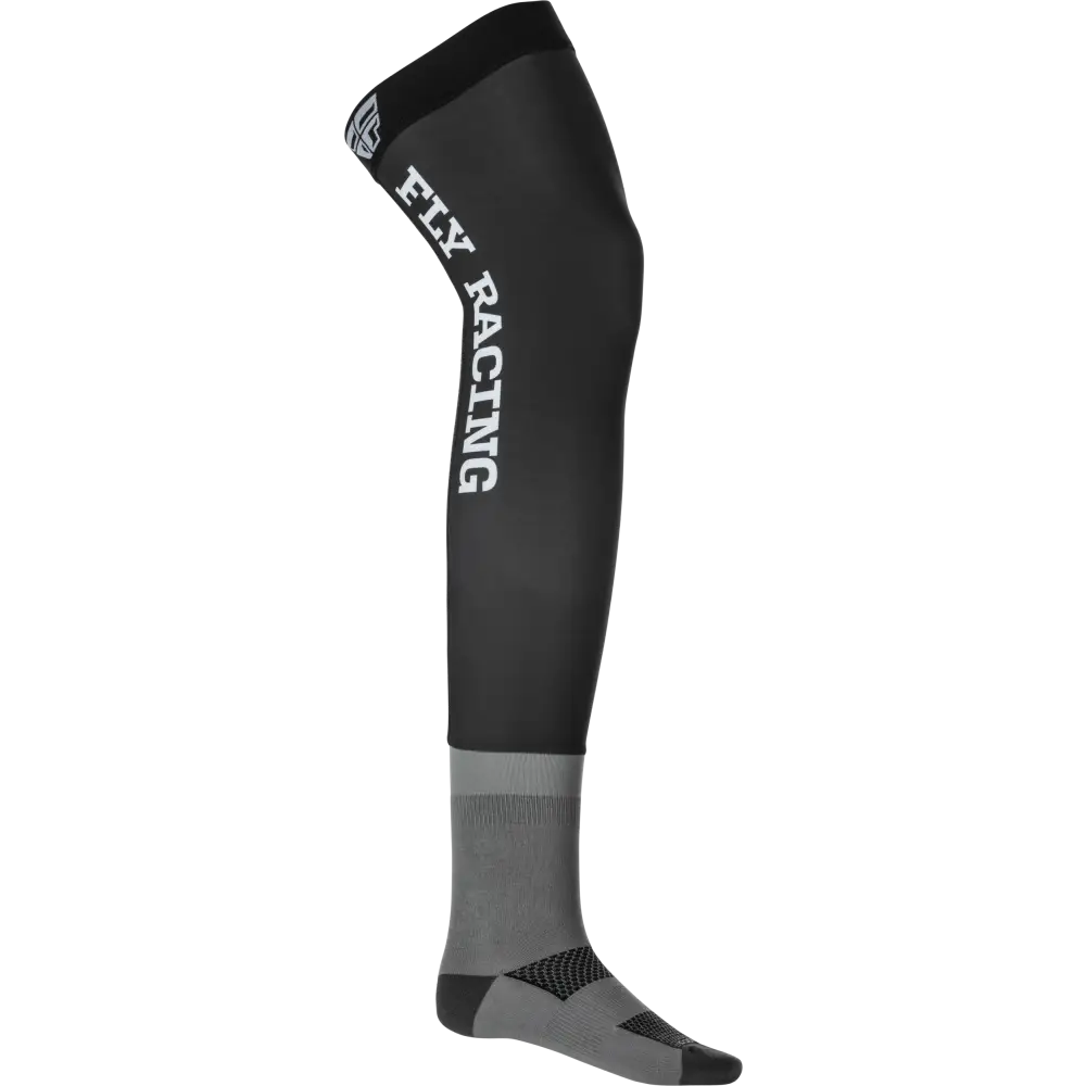 Knee Brace Socks Black/Grey/White Lg/Xl