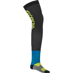 Knee Brace Socks Hi Vis/Black/Blue Sm/Md