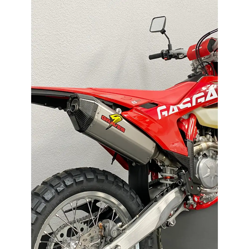 KTM - Husqvarna - GasGas Multi Fitment DualSport Titanium Exhaust - 2024 - Parts