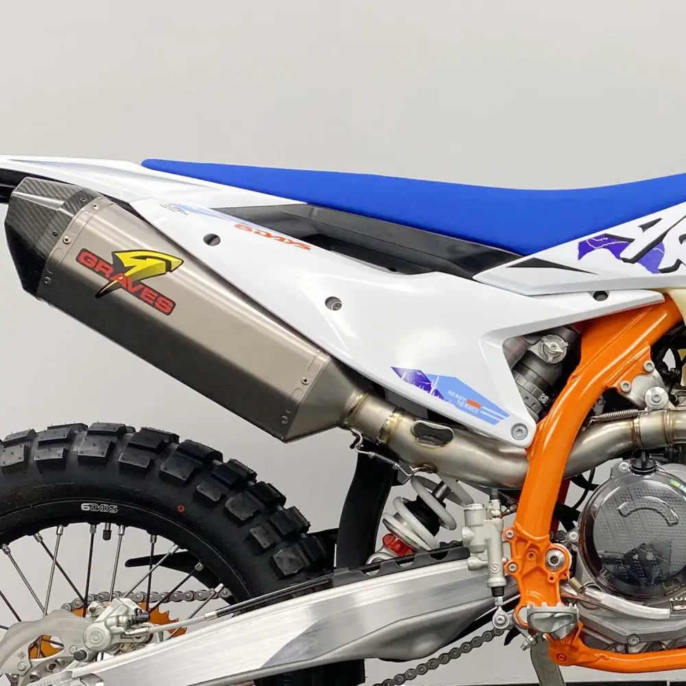 KTM - Husqvarna - GasGas Multi Fitment DualSport Titanium Exhaust - 2024 - Parts