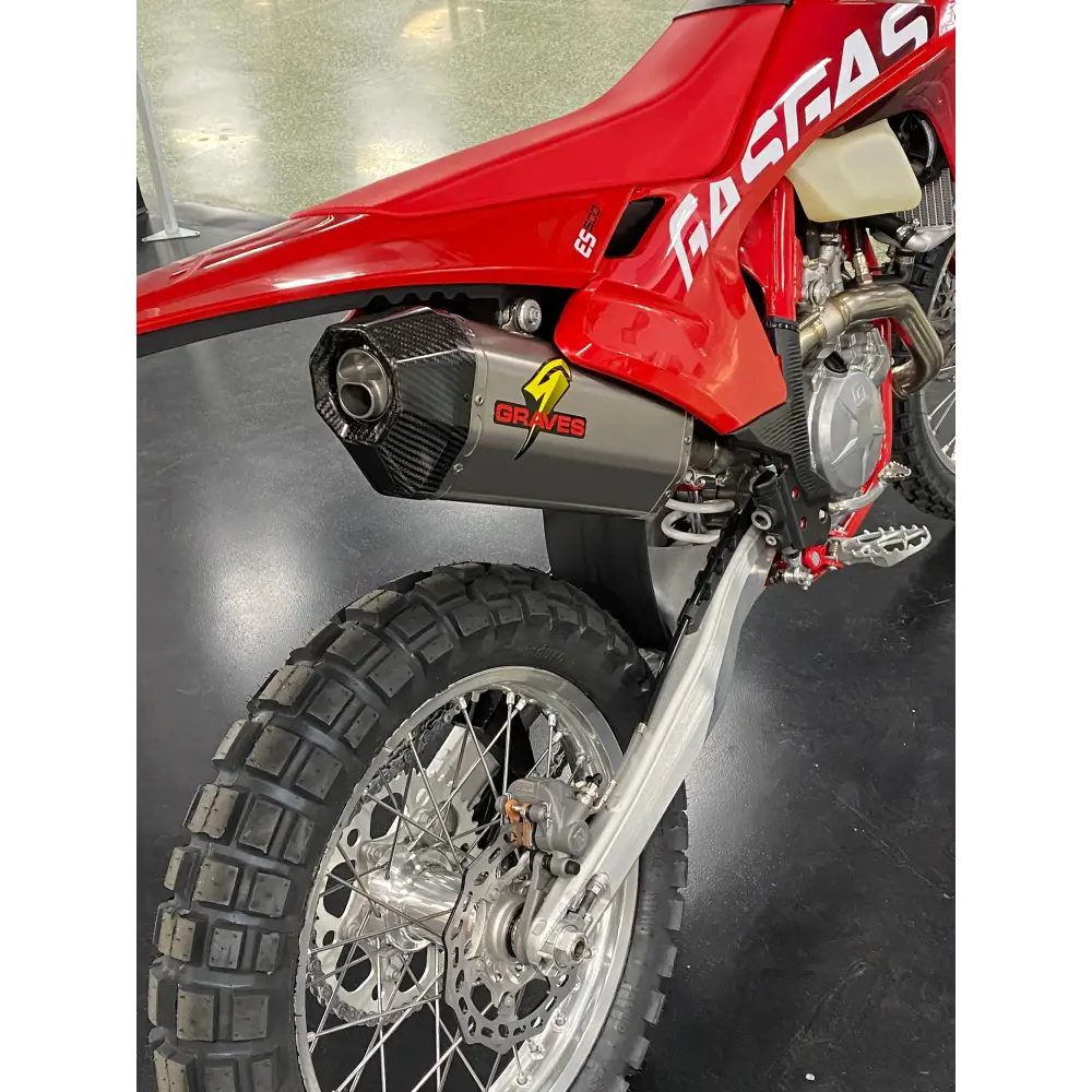 KTM - Husqvarna - GasGas Multi Fitment DualSport Titanium Exhaust - 2024 - Parts