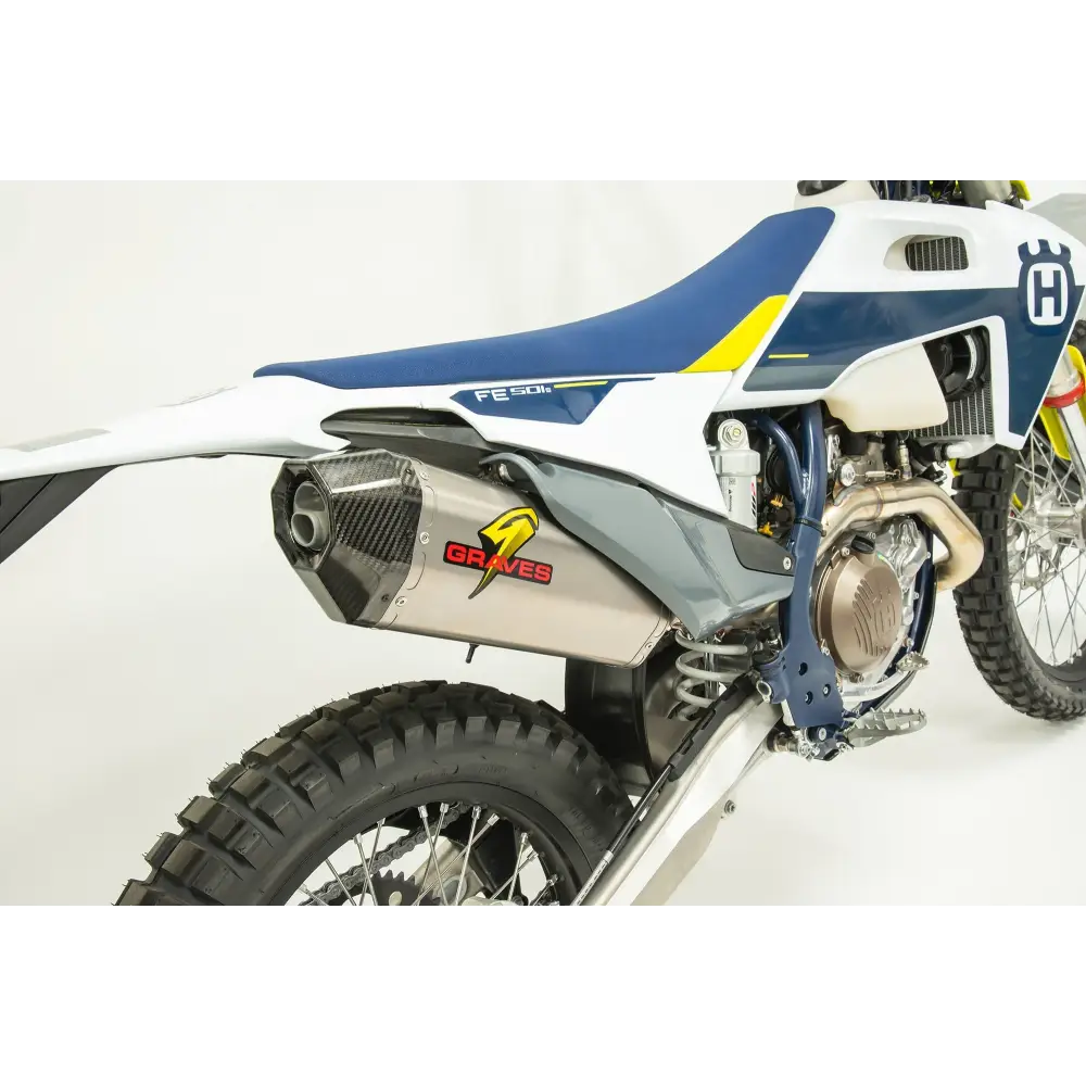 KTM - Husqvarna Multi Fitment DualSport Titanium Exhaust - Parts