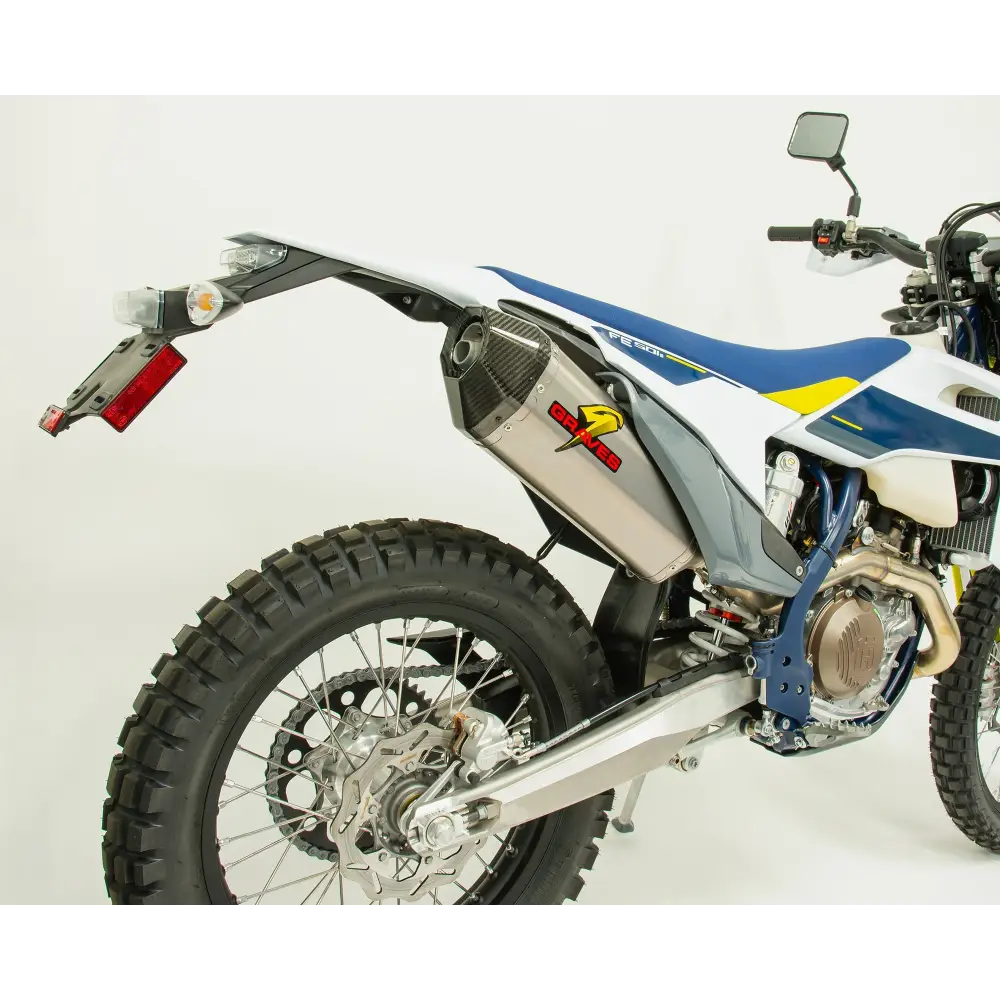 KTM - Husqvarna Multi Fitment DualSport Titanium Exhaust - Parts