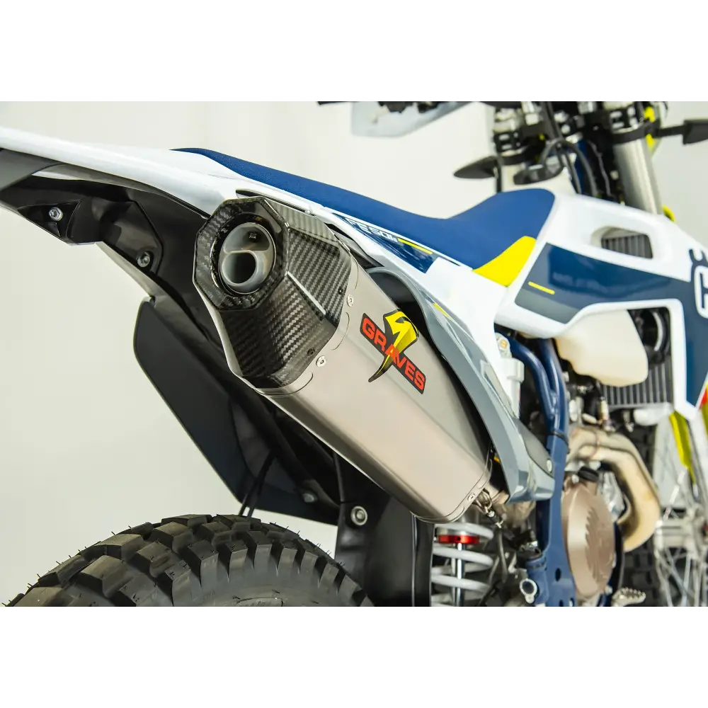 KTM - Husqvarna Multi Fitment DualSport Titanium Exhaust - Parts