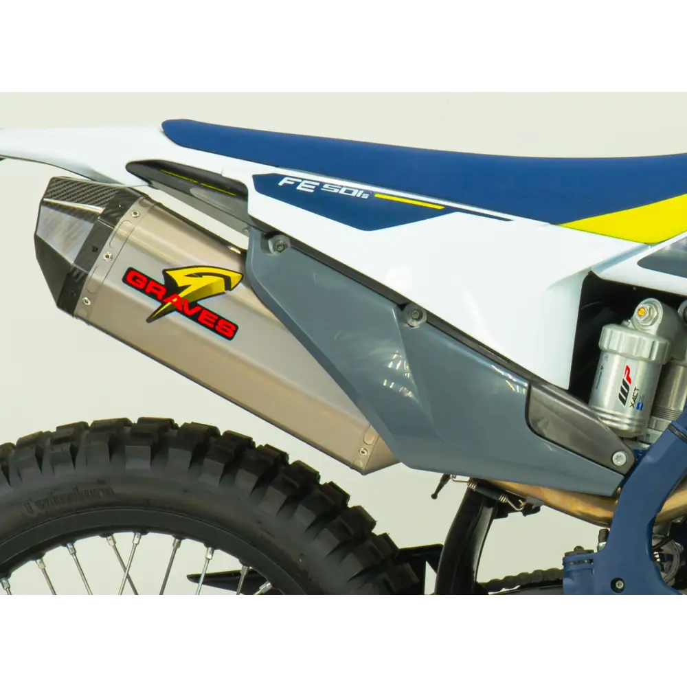 KTM - Husqvarna Multi Fitment DualSport Titanium Exhaust - Parts