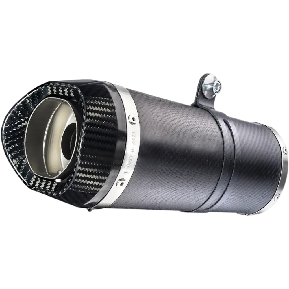 LEOVINCE 50x270mm Carbon Fiber LV One Evo Muffler 9776U - E X Haust Group